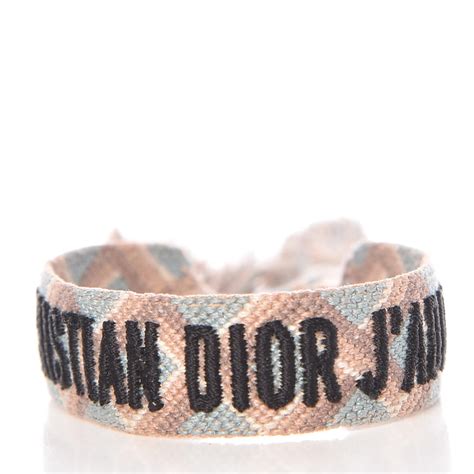 christian dior knitted bracelet|bracelet Christian Dior j'adior.